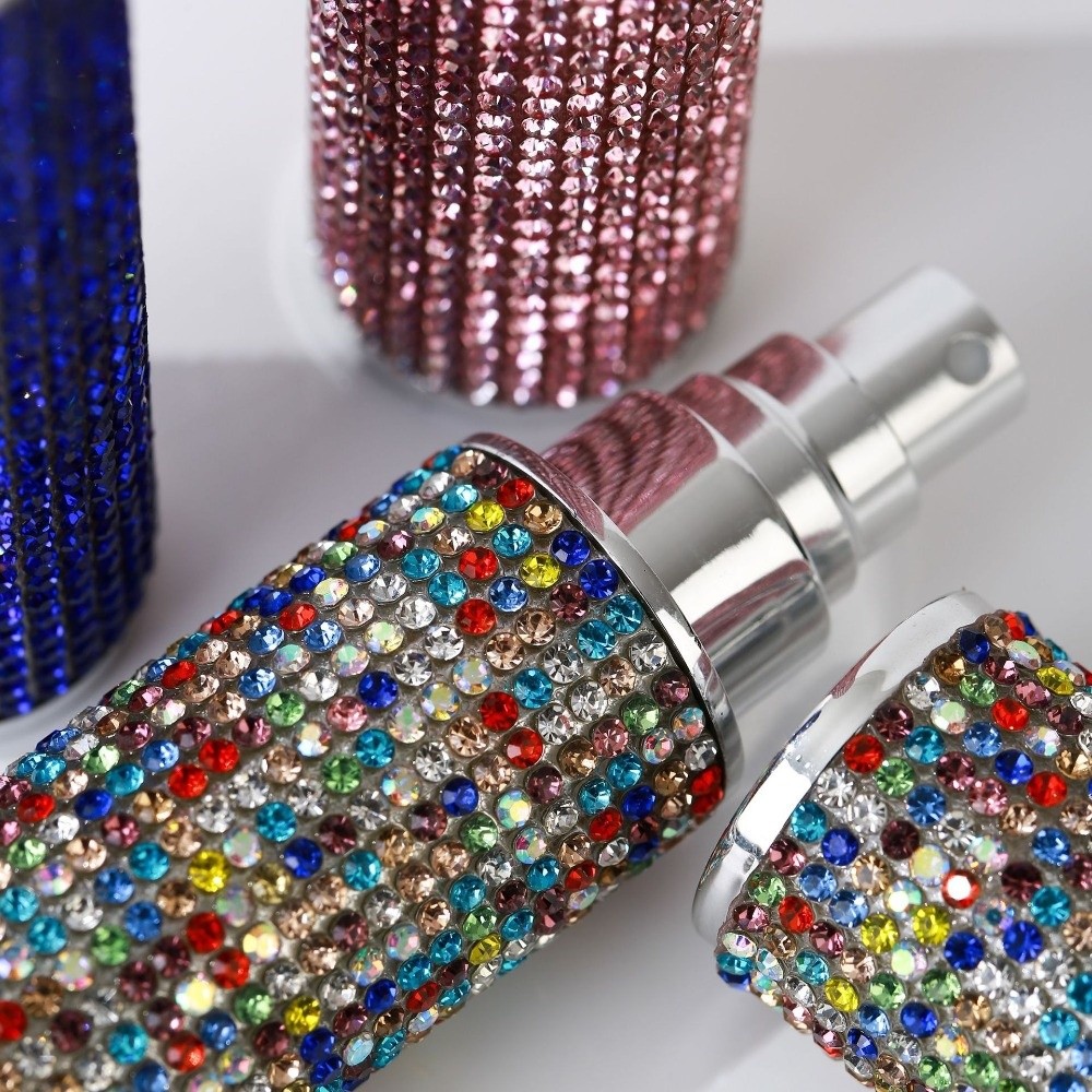 Perfume Fragrance One - 10ml Perfume Bottle Leak-proof Full Rhinestone