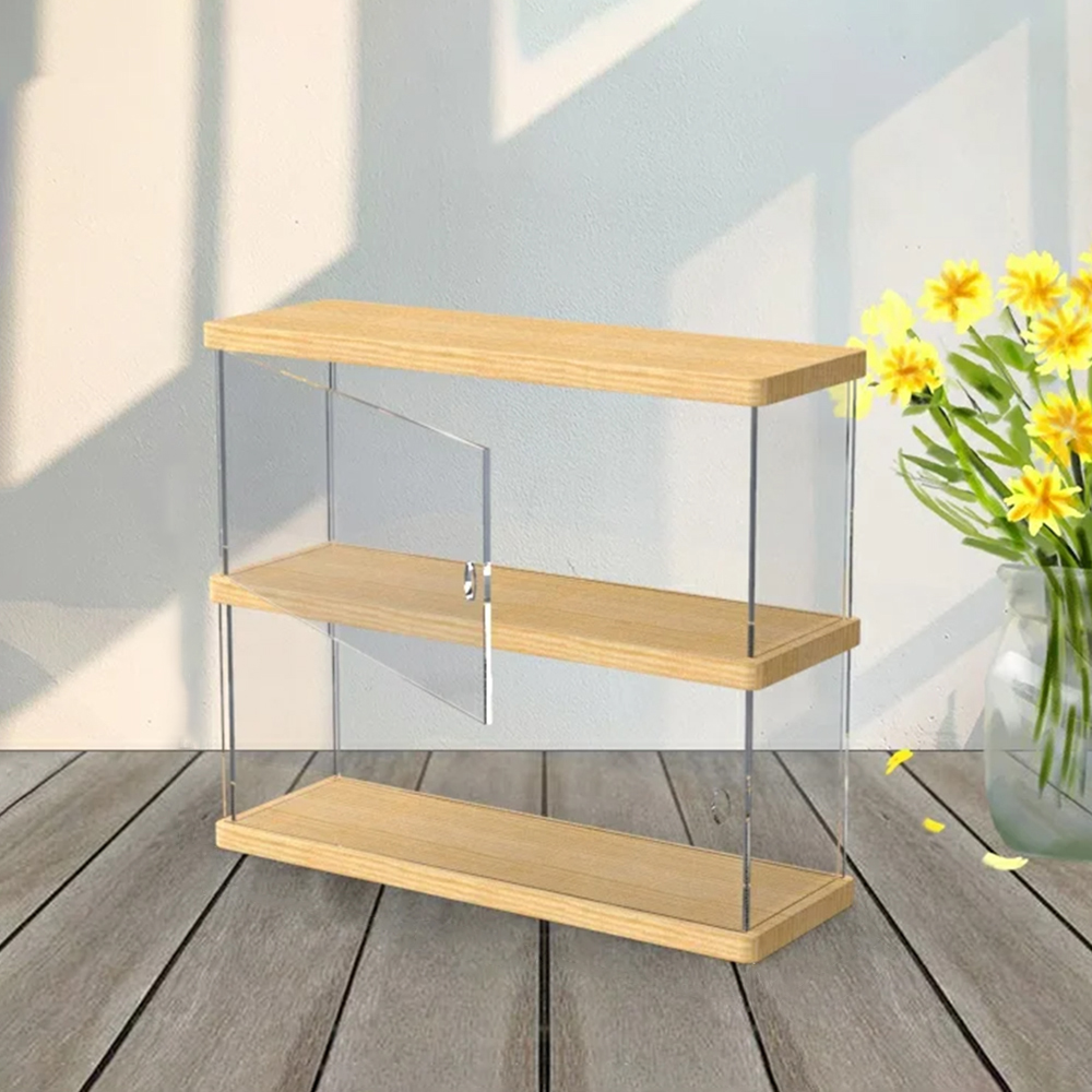 Perfume Fragrance Holder - Acrylic Display Case Figurine Doll Stands