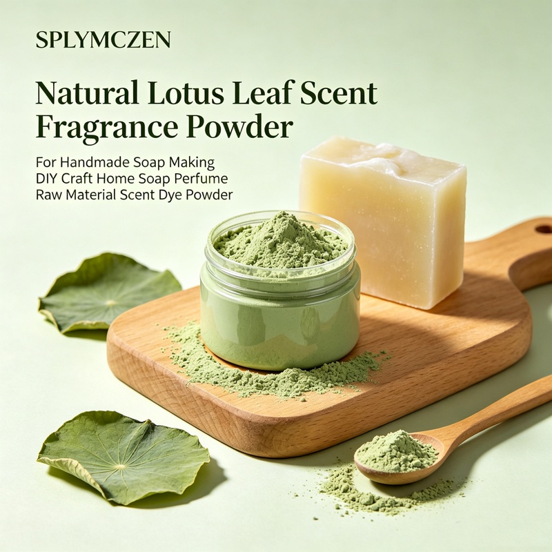 Perfume Fragrance Powder - SPLYMCZEN Lotus Leaf Fragrance Powder Natural