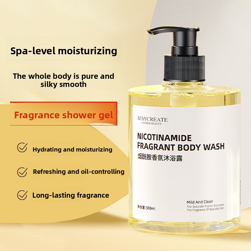 Perfume Fragrance Body Wash - Niacinamide Body Wash Body Moisturizing and