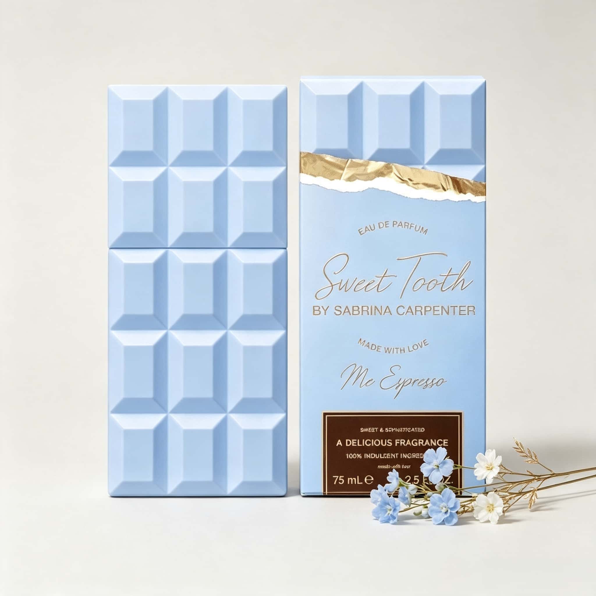 Perfume Fragrance Bottle - Sabrina Carpenter Sweet Tooth Blue Edition