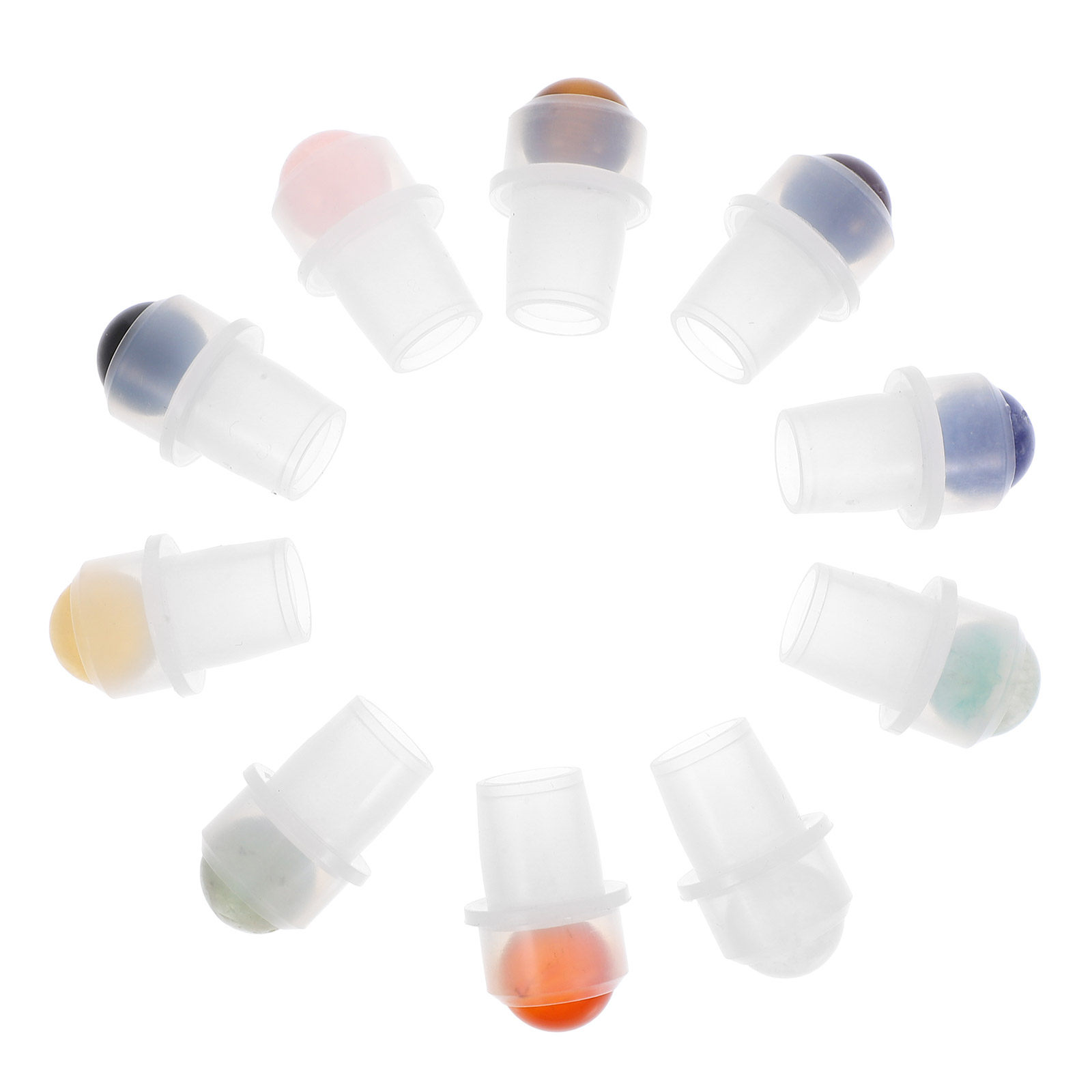 10Pcs Jade Roller Ball Inserts - Perfume Refill Bottle recension och pris