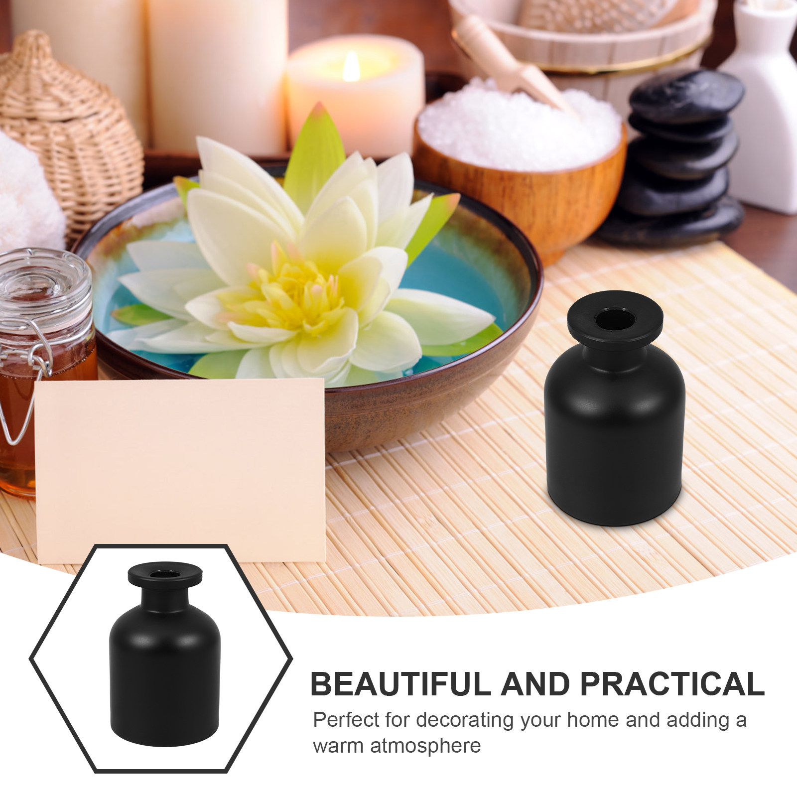 2Pcs Premium Glass Diffuser Bo - Perfume Refill Bottle recension och pris