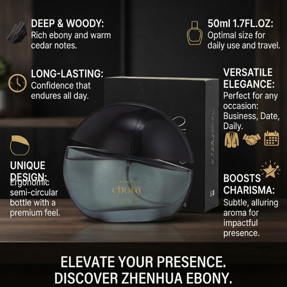 50ML Luxury Ebony Perfume Long - Unique Perfume Fragrance recension och pris
