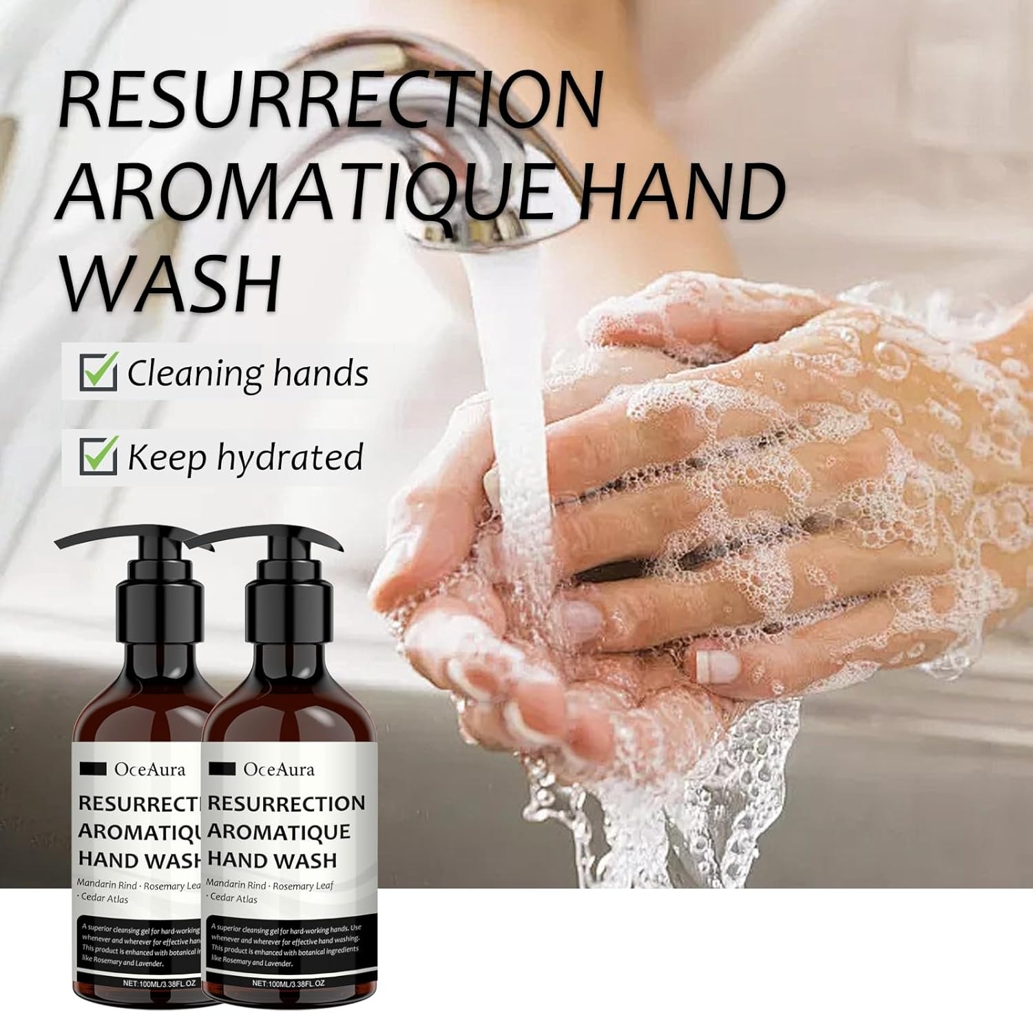 100ML Aromatic Hand Sanitizer  - Perfume Fragrance Body Wash recension och pris