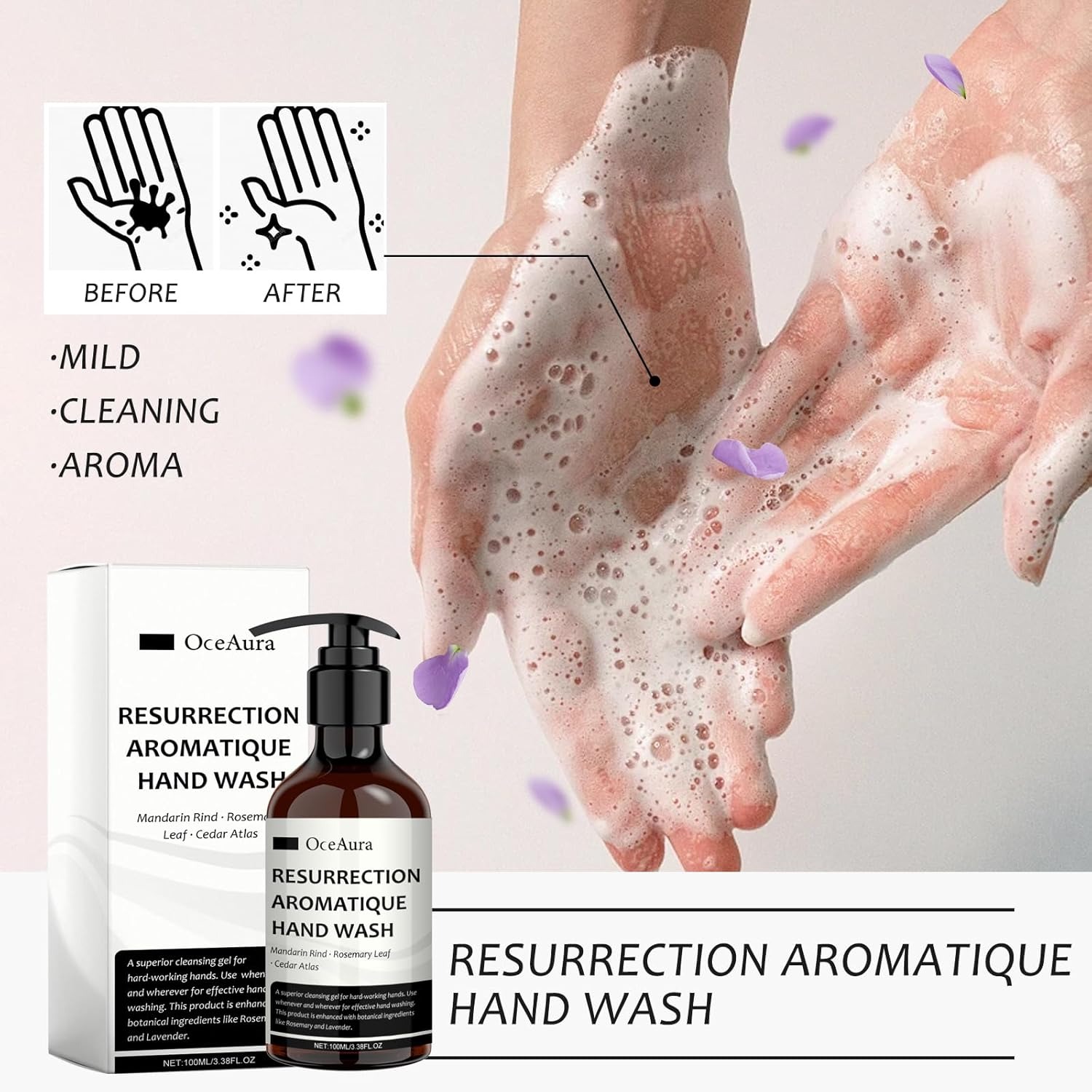 100ML Aromatic Hand Sanitizer  - Perfume Fragrance Body Wash recension och pris