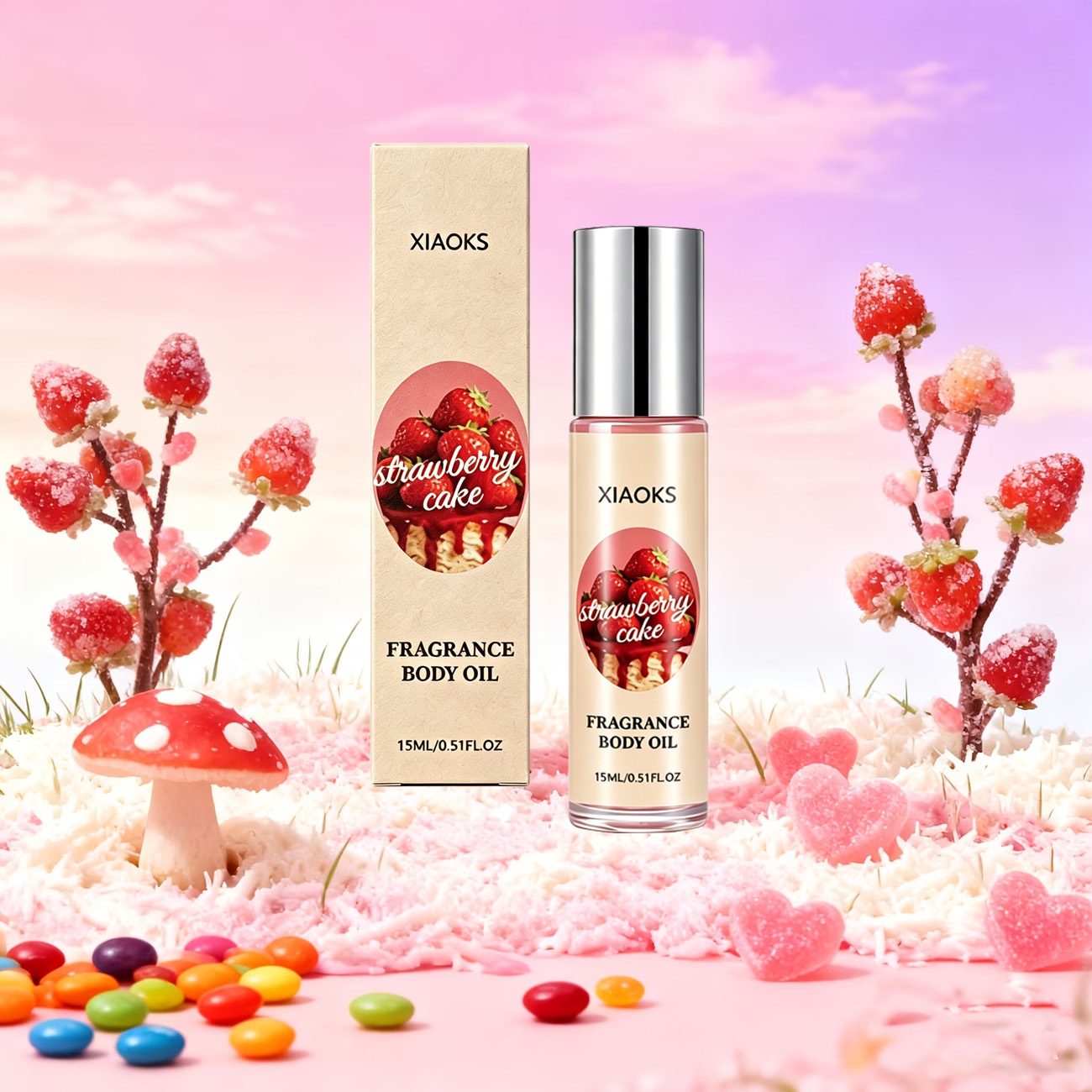 1 Bottle of Strawberry Cake Sw - Perfume Fragrance Bottle recension och pris