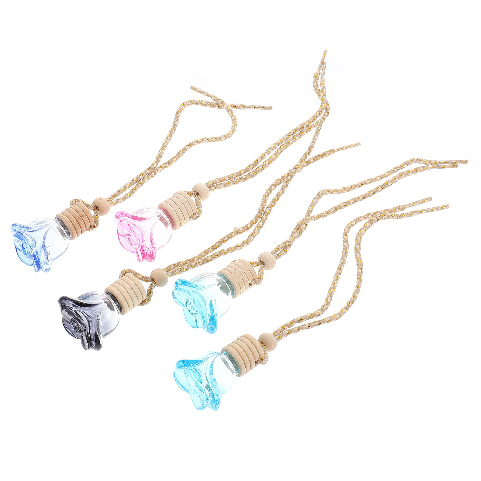 5Pcs Hanging Rose Fragrance Pe - Perfume Fragrance Holder recension och pris
