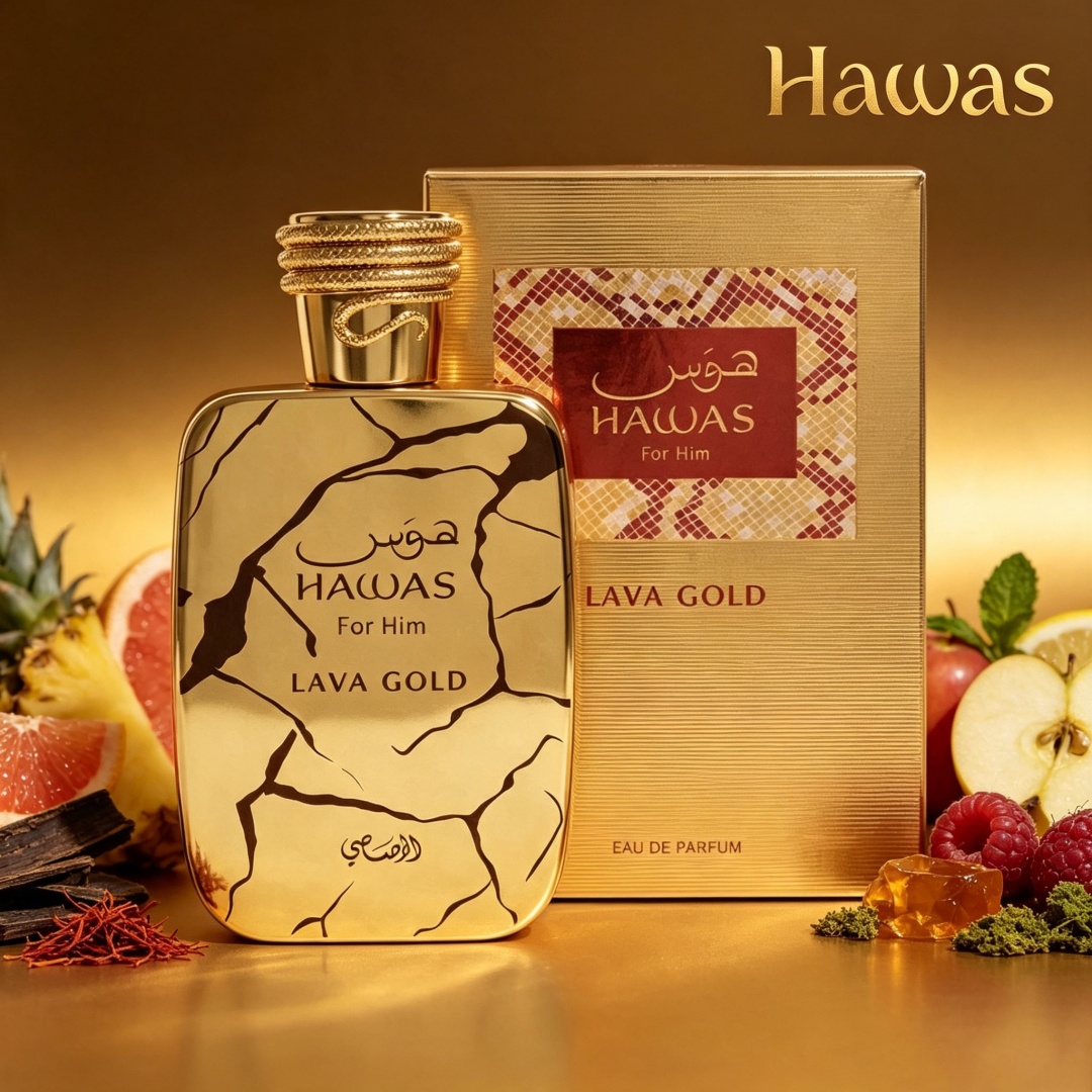 Hawas Lava Gold by Rasasi 100m - Perfume Adrien Fragrance recension och pris