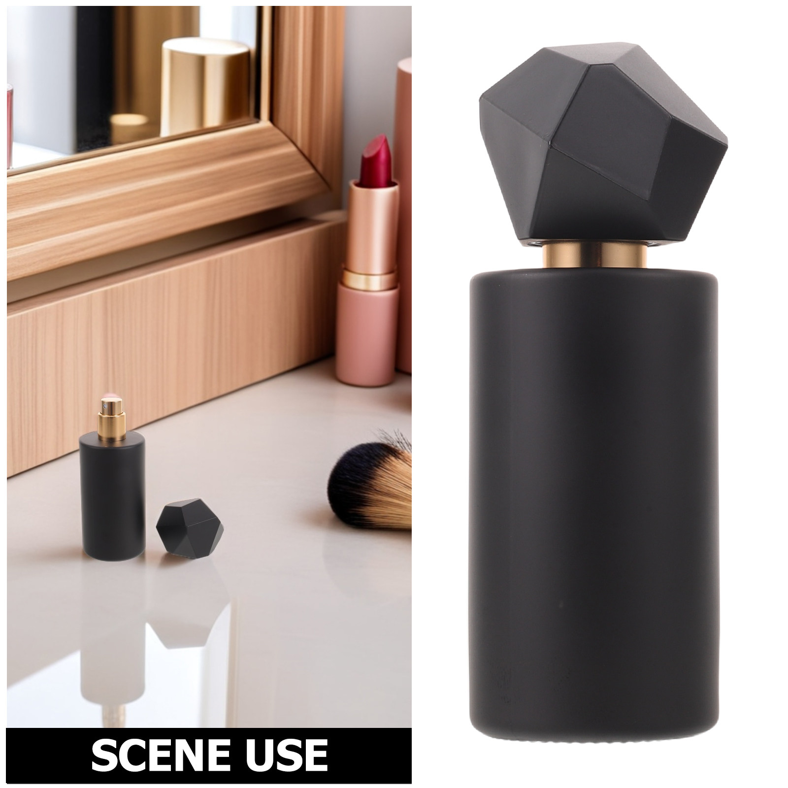 Elegant 100Ml Glass Perfume Bo - Perfume Refill Bottle recension och pris