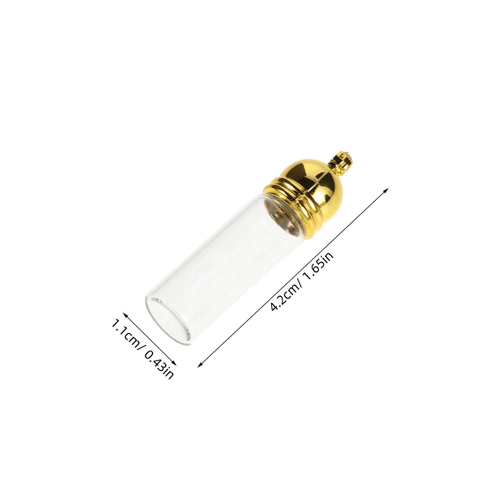 12Pcs Miniature Glass Bottle P - Perfume Refill Bottle recension och pris