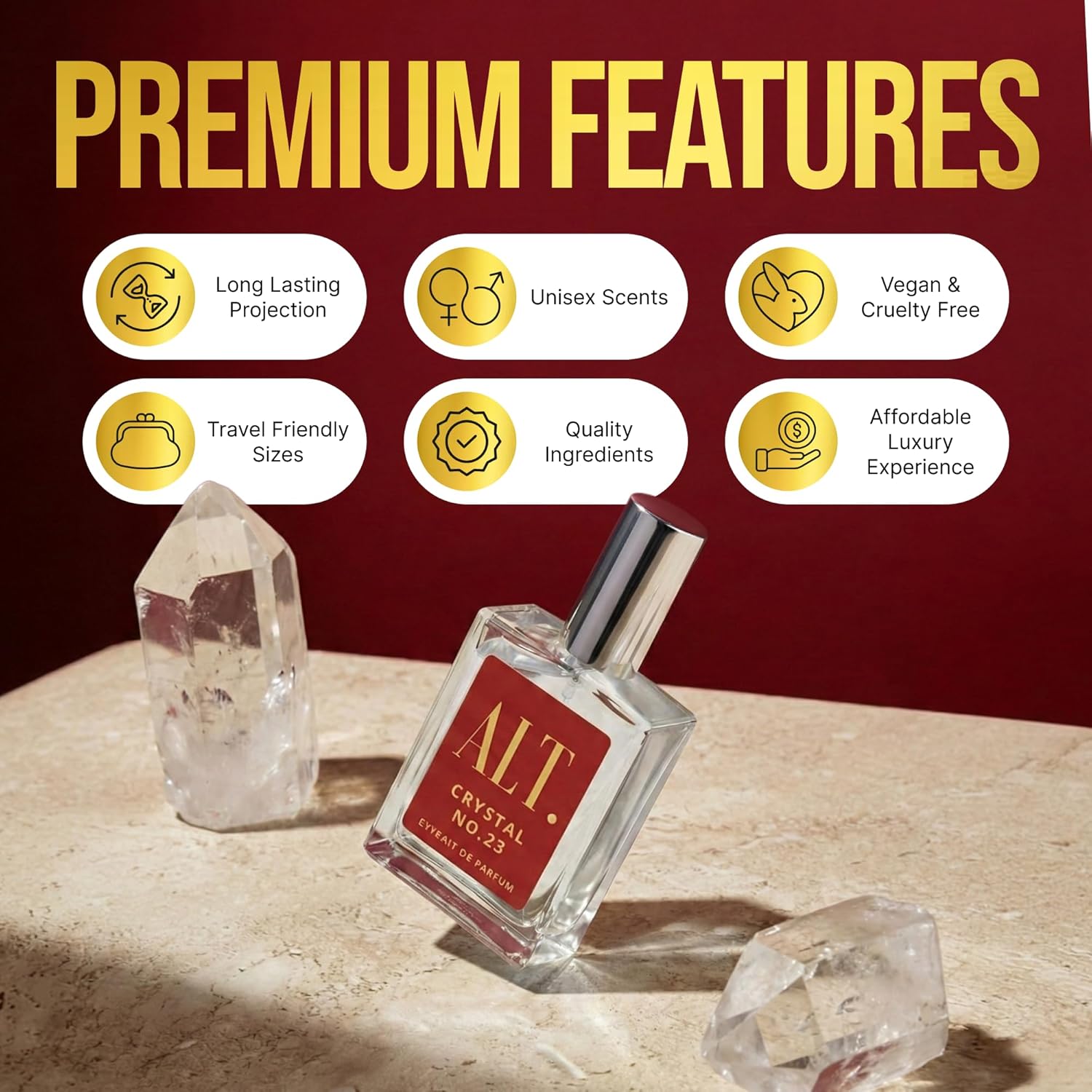 ALT. FRAGRANCES Crystal No. 23 - Perfume Fragrance For Women recension och pris