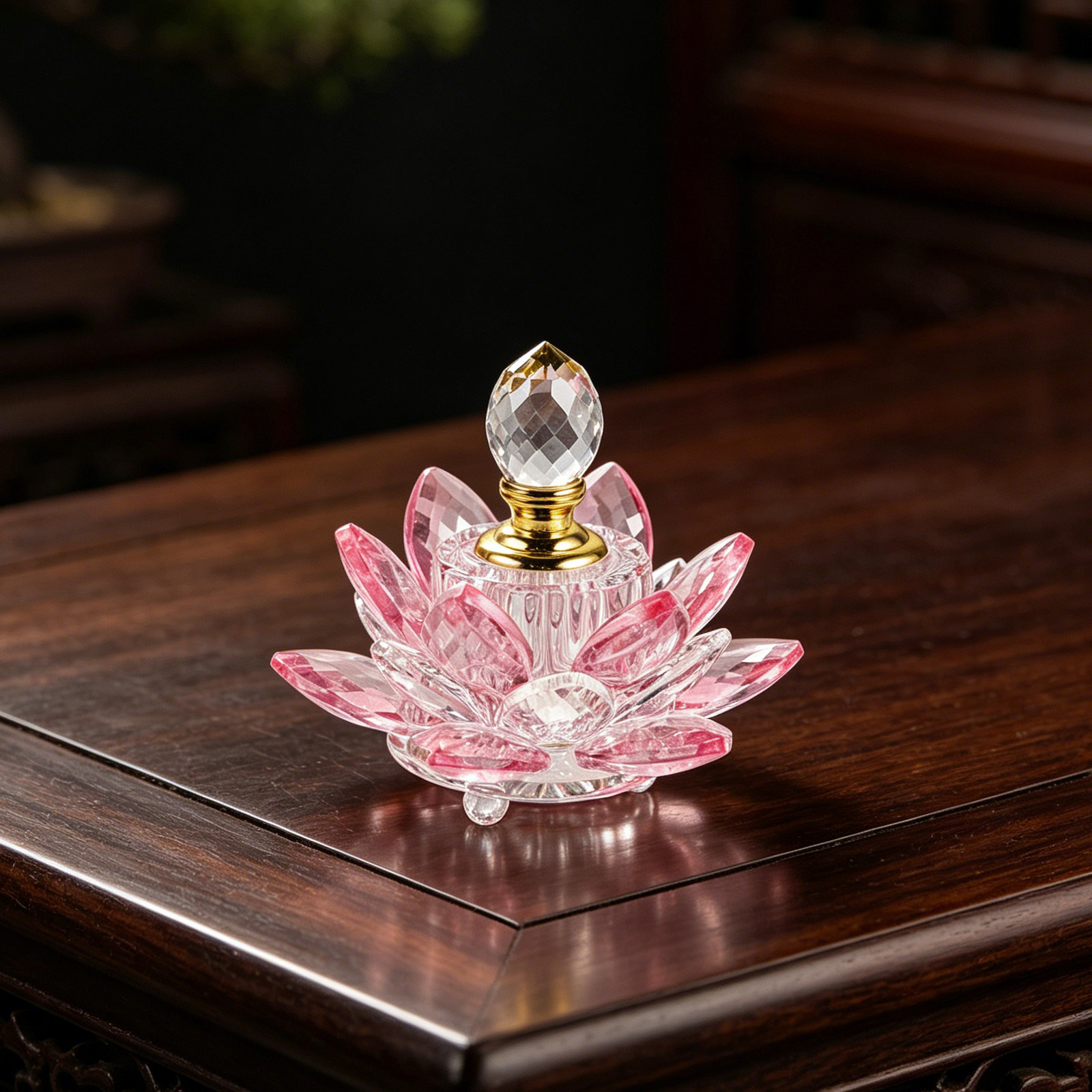 Refillable Crystal Lotus Flowe - Perfume Refill Bottle recension och pris