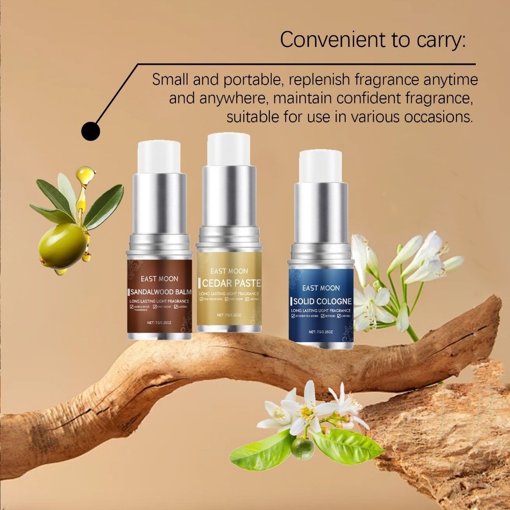 Natural EAST MOON Solid Perfum - Cologne Solid Balm recension och pris