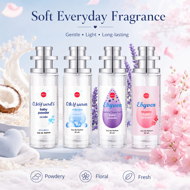 2pcs 35ml Baby Powder Perfume  - Perfume Fragrance Powder recension och pris