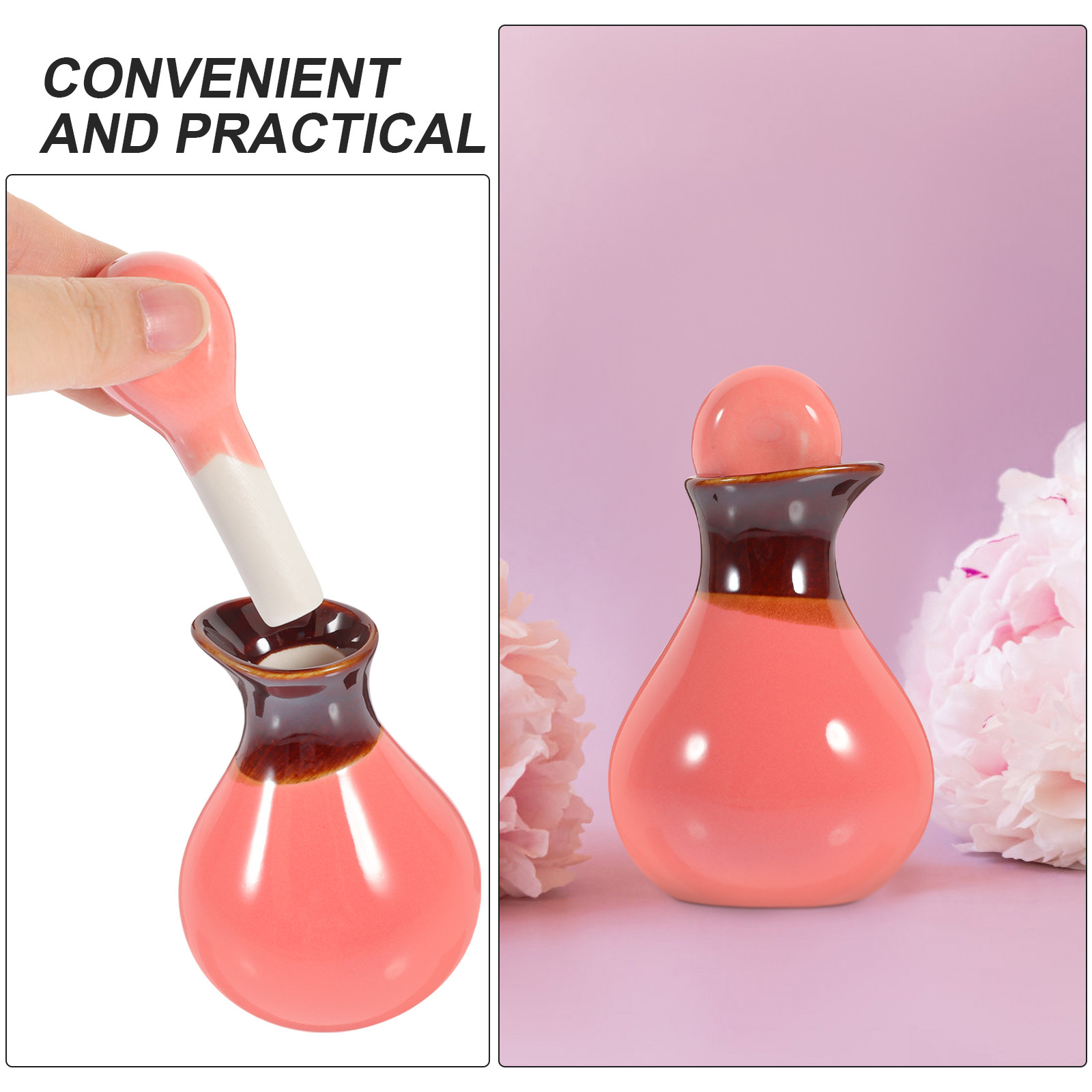 1Set Ceramic Essential Oil Bot - Perfume Refill Bottle recension och pris