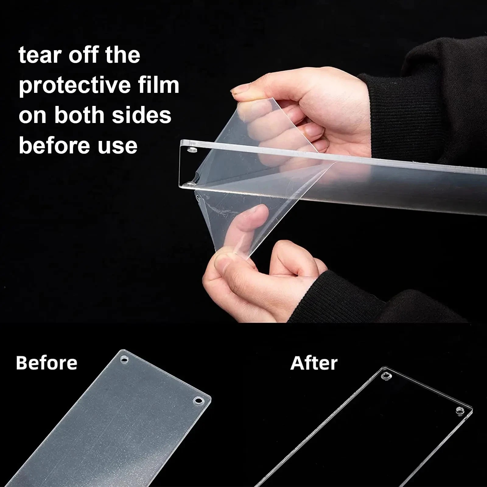 Vertical Acrylic Display Riser - Perfume Fragrance Holder recension och pris