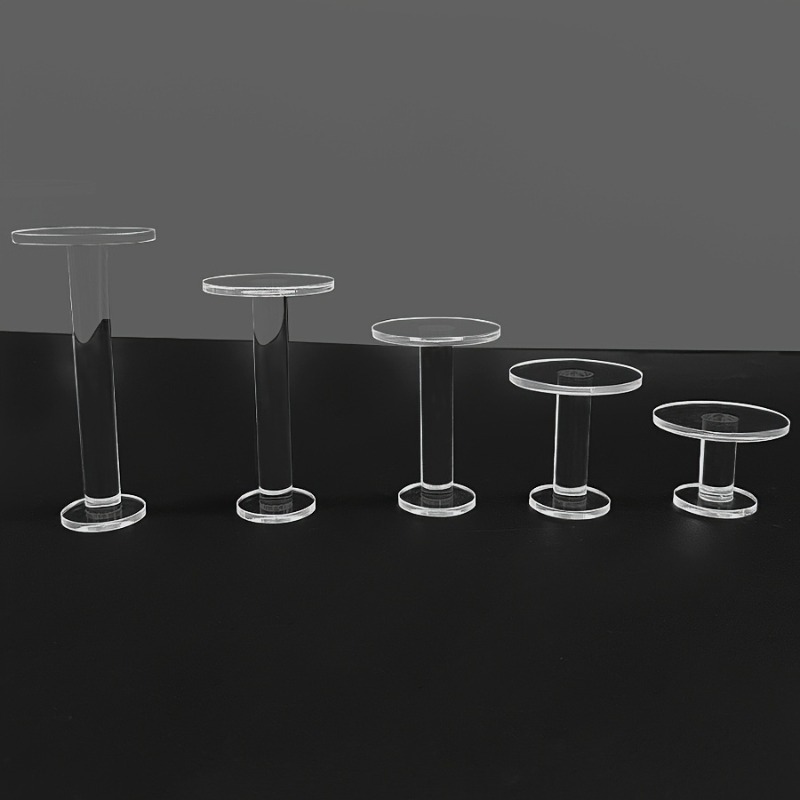 5pcs Transparent Acrylic Tiere - Perfume Fragrance Holder recension och pris