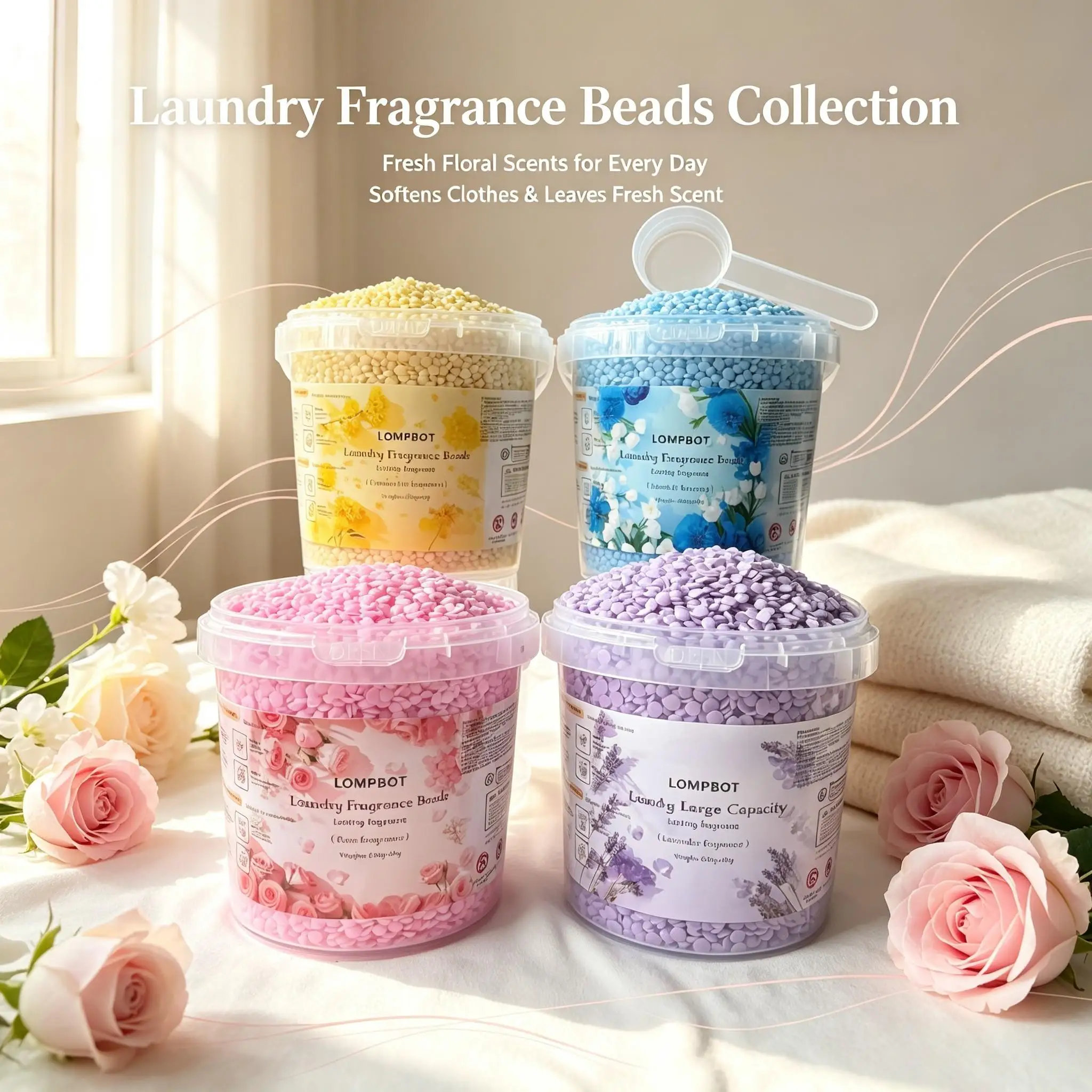 800g Big Bucket Laundry Scent  - Perfume Fragrance Powder recension och pris