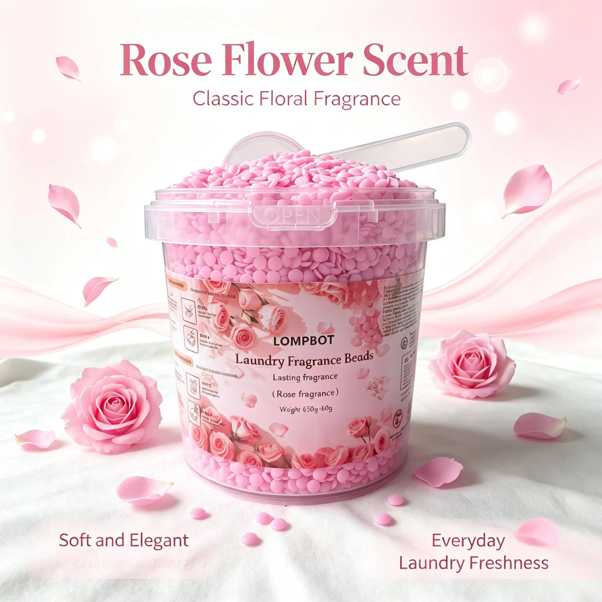 800g Big Bucket Laundry Scent  - Perfume Fragrance Powder recension och pris