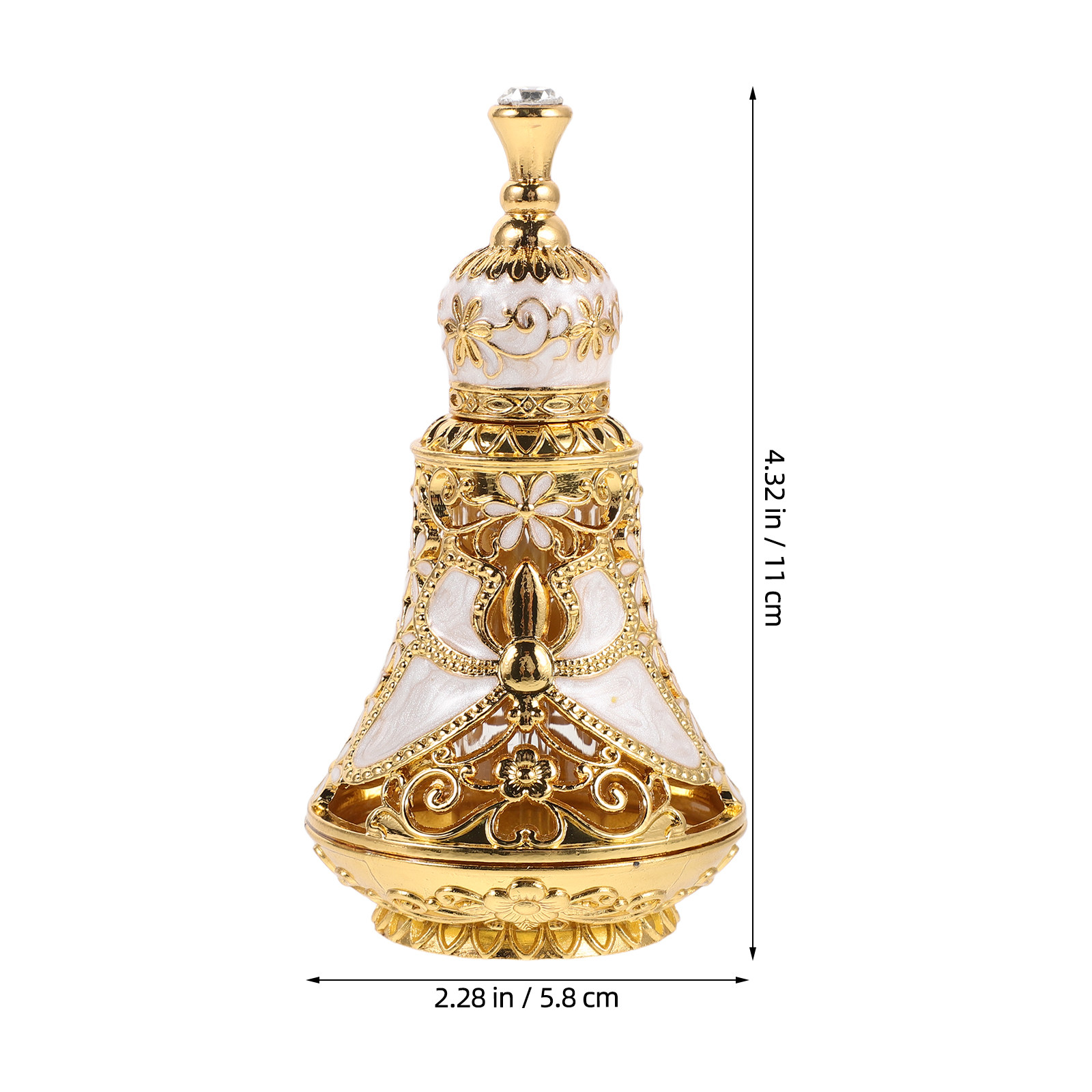 Vintage Glass Perfume Bottle 1 - Perfume Refill Bottle recension och pris