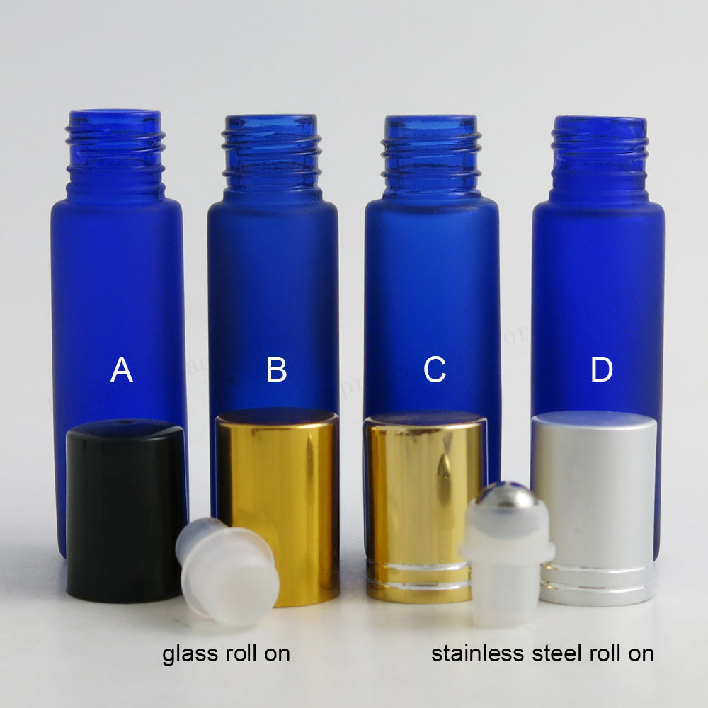 20 X 10ml Cobalt Blue Glass Ro - Perfume X recension och pris