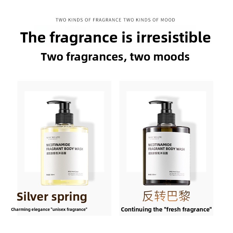 Niacinamide Body Wash Body Moi - Perfume Fragrance Body Wash recension och pris