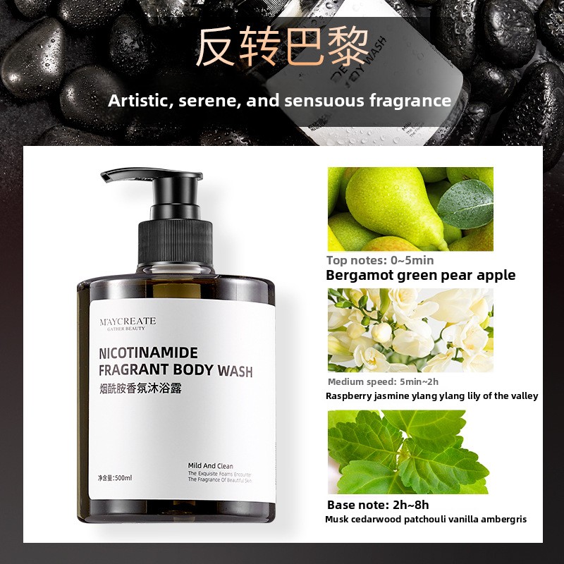 Niacinamide Body Wash Body Moi - Perfume Fragrance Body Wash recension och pris