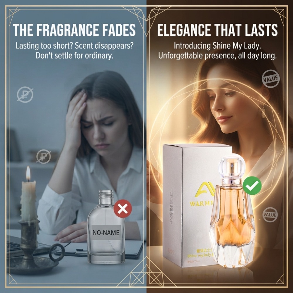 50ML Shine My Lady Perfume Las - Unique Perfume Fragrance recension och pris